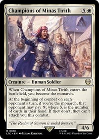 Champions of Minas Tirith (10) [Commander: The Lord of the Rings: Tales of Middle-earth]