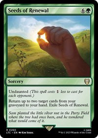 Seeds of Renewal (260) [Commander: The Lord of the Rings: Tales of Middle-earth]