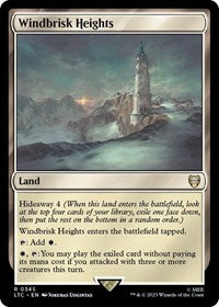 Windbrisk Heights (345) [Commander: The Lord of the Rings: Tales of Middle-earth]