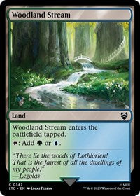 Woodland Stream (347) [Commander: The Lord of the Rings: Tales of Middle-earth]