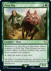 Prize Pig (43) [Commander: The Lord of the Rings: Tales of Middle-earth]