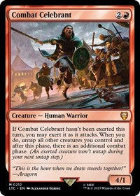 Combat Celebrant (212) [Commander: The Lord of the Rings: Tales of Middle-earth]