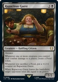 Rapacious Guest (28) [Commander: The Lord of the Rings: Tales of Middle-earth]