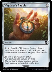 Wayfarer's Bauble (290) [Commander: The Lord of the Rings: Tales of Middle-earth]
