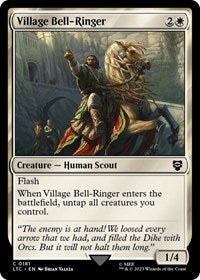 Village Bell-Ringer (181) [Commander: The Lord of the Rings: Tales of Middle-earth]