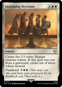 Increasing Devotion (171) [Commander: The Lord of the Rings: Tales of Middle-earth]