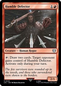 Humble Defector (222) [Commander: The Lord of the Rings: Tales of Middle-earth]