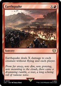 Earthquake (214) [Commander: The Lord of the Rings: Tales of Middle-earth]