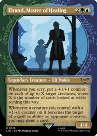 Elrond, Master of Healing (Showcase) (318) [Universes Beyond: The Lord of the Rings: Tales of Middle-earth]