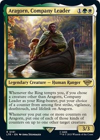 Aragorn, Company Leader (191) [Universes Beyond: The Lord of the Rings: Tales of Middle-earth]