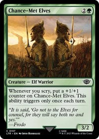 Chance-Met Elves (157) [Universes Beyond: The Lord of the Rings: Tales of Middle-earth]