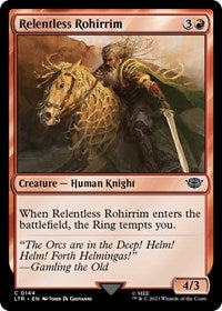 Relentless Rohirrim (144) [Universes Beyond: The Lord of the Rings: Tales of Middle-earth]