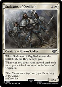 Stalwarts of Osgiliath (33) [Universes Beyond: The Lord of the Rings: Tales of Middle-earth]