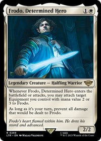 Frodo, Determined Hero (289) [Universes Beyond: The Lord of the Rings: Tales of Middle-earth]