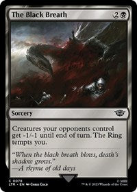 The Black Breath (78) [Universes Beyond: The Lord of the Rings: Tales of Middle-earth]