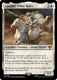Gandalf, White Rider (290) [Universes Beyond: The Lord of the Rings: Tales of Middle-earth]