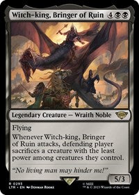 Witch-king, Bringer of Ruin (293) [Universes Beyond: The Lord of the Rings: Tales of Middle-earth]