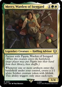 Merry, Warden of Isengard (61) [Commander: The Lord of the Rings: Tales of Middle-earth]