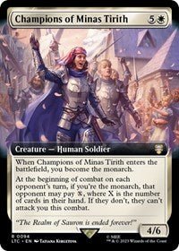 Champions of Minas Tirith (Extended Art) (94) [Commander: The Lord of the Rings: Tales of Middle-earth]