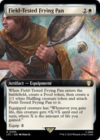 Field-Tested Frying Pan (Extended Art) (95) [Commander: The Lord of the Rings: Tales of Middle-earth]
