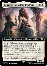 Gilraen, Dunedain Protector (Extended Art) (97) [Commander: The Lord of the Rings: Tales of Middle-earth]