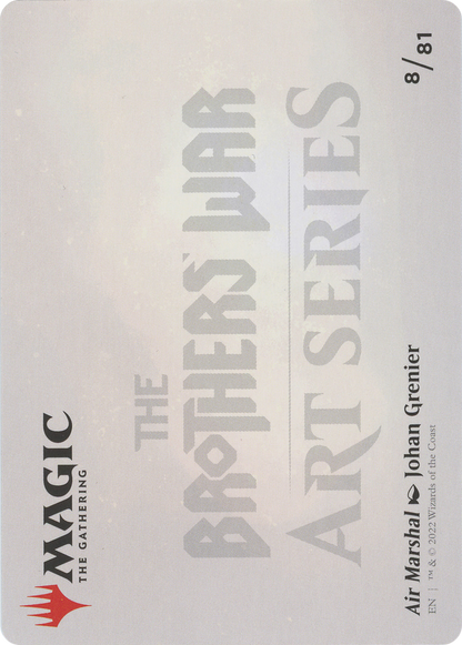 Air Marshal // Air Marshal (ABRO-008) - The Brothers' War Art Series (Borderless)