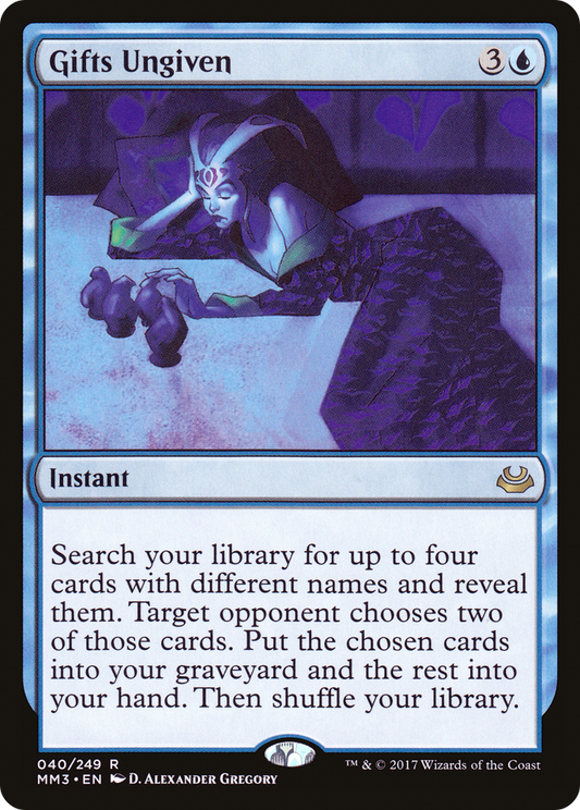 Gifts Ungiven (MM3-040) - Modern Masters 2017 Foil