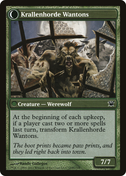 Grizzled Outcasts (ISD-185) - Innistrad: (Double Faced Transform) Foil