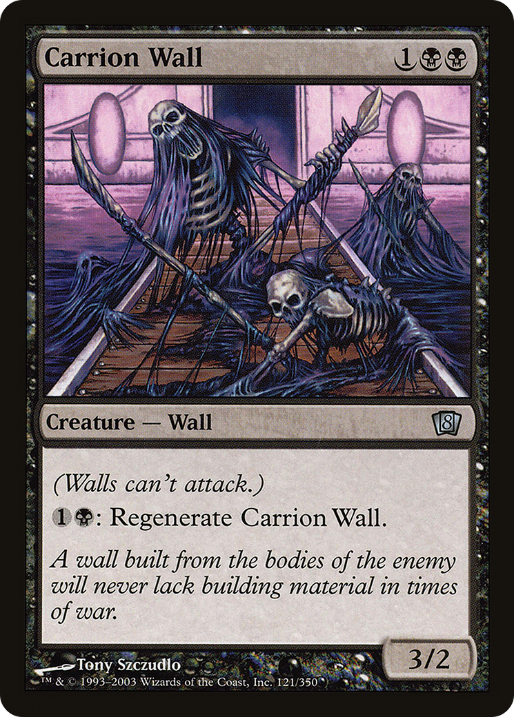 Carrion Wall (8ED-121★) - 8th Edition Foil