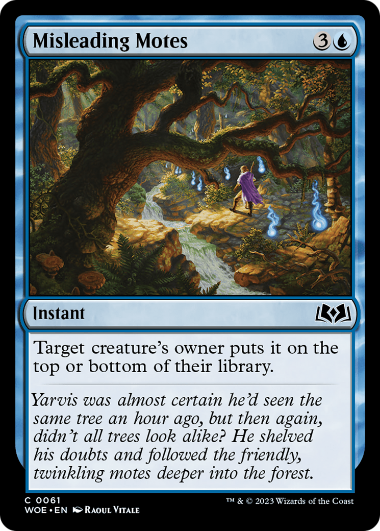 Misleading Motes (WOE-061) - Wilds of Eldraine Foil