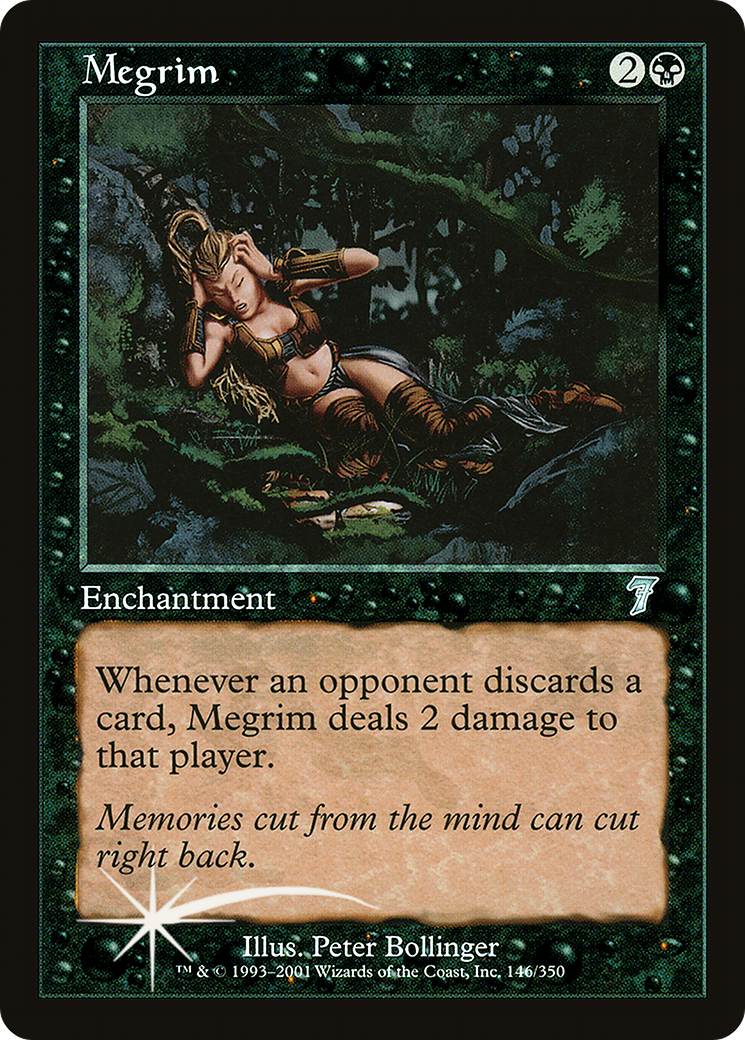 Megrim (7ED-146★) - 7th Edition Foil