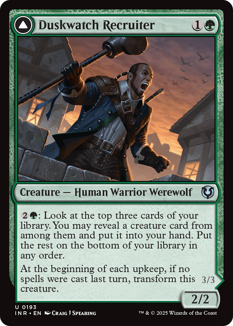 Duskwatch Recruiter (INR-193) - Innistrad Remastered Foil