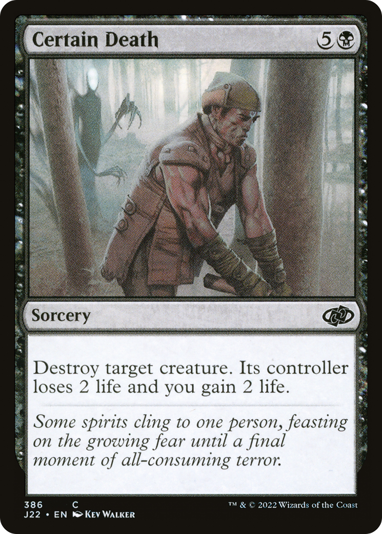 Certain Death (J22-386) - Jumpstart 2022