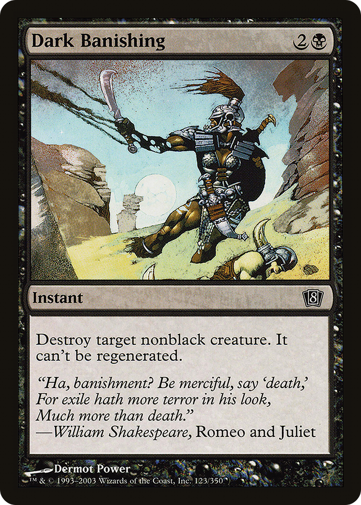 Dark Banishing (8ED-123★) - 8th Edition Foil