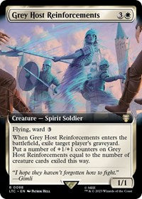 Grey Host Reinforcements (Extended Art) (98) [Commander: The Lord of the Rings: Tales of Middle-earth]