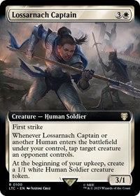 Lossarnach Captain (Extended Art) (100) [Commander: The Lord of the Rings: Tales of Middle-earth]