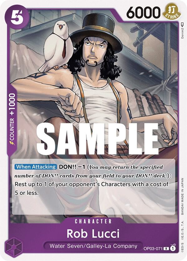 Rob Lucci (071) (OP03-071) [Pillars of Strength]