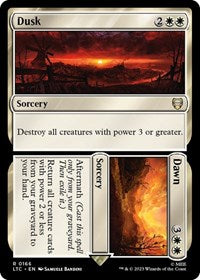 Dusk // Dawn (166) [Commander: The Lord of the Rings: Tales of Middle-earth]