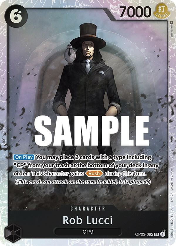 Rob Lucci (092) (OP03-092) [Pillars of Strength]