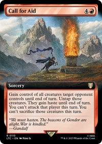 Call for Aid (Extended Art) (113) [Commander: The Lord of the Rings: Tales of Middle-earth]