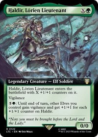 Haldir, Lorien Lieutenant (Extended Art) (122) [Commander: The Lord of the Rings: Tales of Middle-earth]