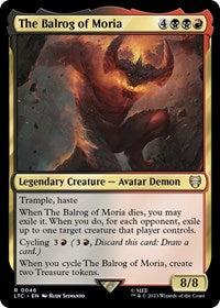 The Balrog of Moria (46) [Commander: The Lord of the Rings: Tales of Middle-earth]
