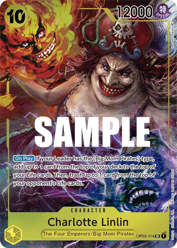 Charlotte Linlin (114) (Alternate Art) (OP03-114) [Pillars of Strength]