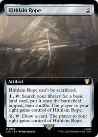 Hithlain Rope (Extended Art) (156) [Commander: The Lord of the Rings: Tales of Middle-earth]