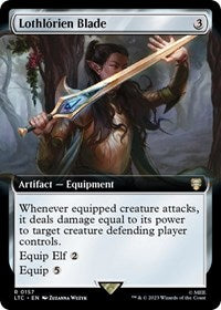Lothlorien Blade (Extended Art) (157) [Commander: The Lord of the Rings: Tales of Middle-earth]