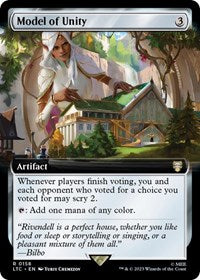 Model of Unity (Extended Art) (158) [Commander: The Lord of the Rings: Tales of Middle-earth]