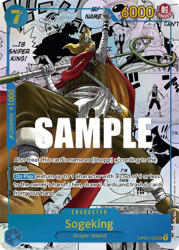 Sogeking (Alternate Art) (Manga) (OP03-122) [Pillars of Strength]