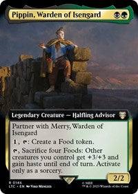 Pippin, Warden of Isengard (Extended Art) (146) [Commander: The Lord of the Rings: Tales of Middle-earth]