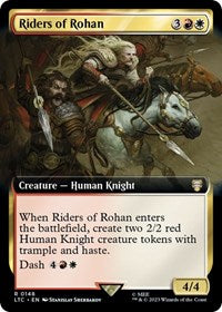 Riders of Rohan (Extended Art) (148) [Commander: The Lord of the Rings: Tales of Middle-earth]