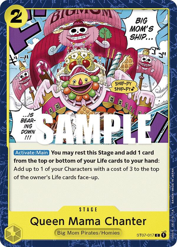 Queen Mama Chanter (ST07-017) [Starter Deck 7: Big Mom Pirates]